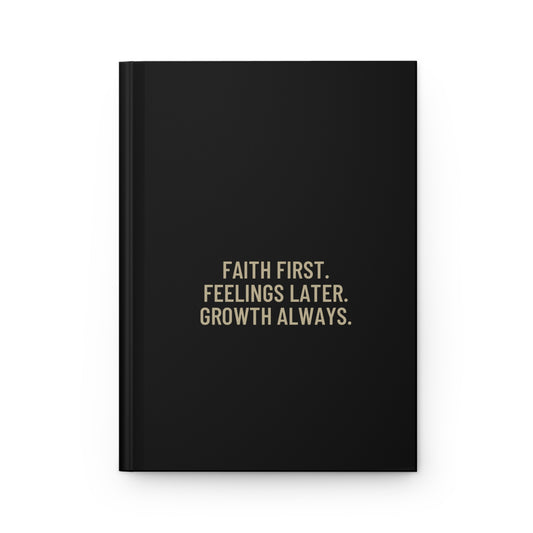 Faith First Hardcover Journal