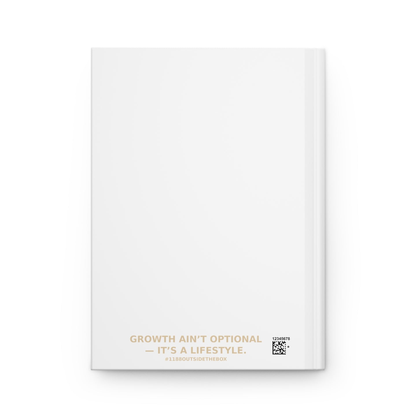 Faith First Hardcover Journal -White