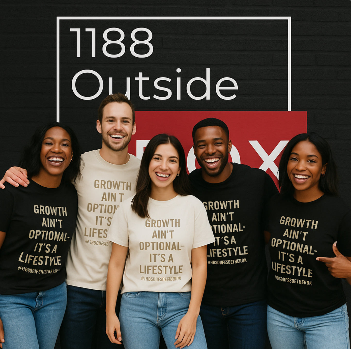 A “Growth Ain’t Optional” Women's Tee
