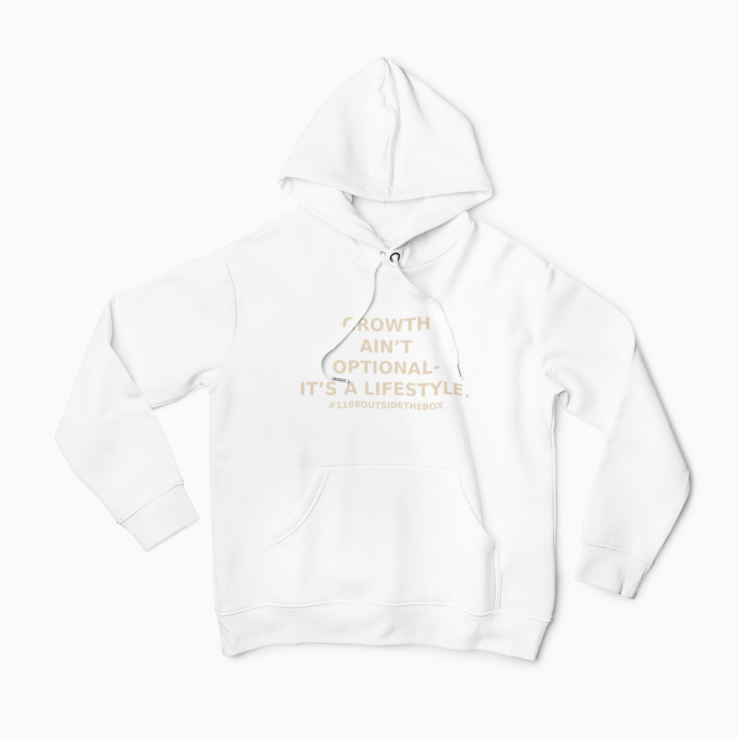A “Growth Ain’t Optional” Unisex hoodie