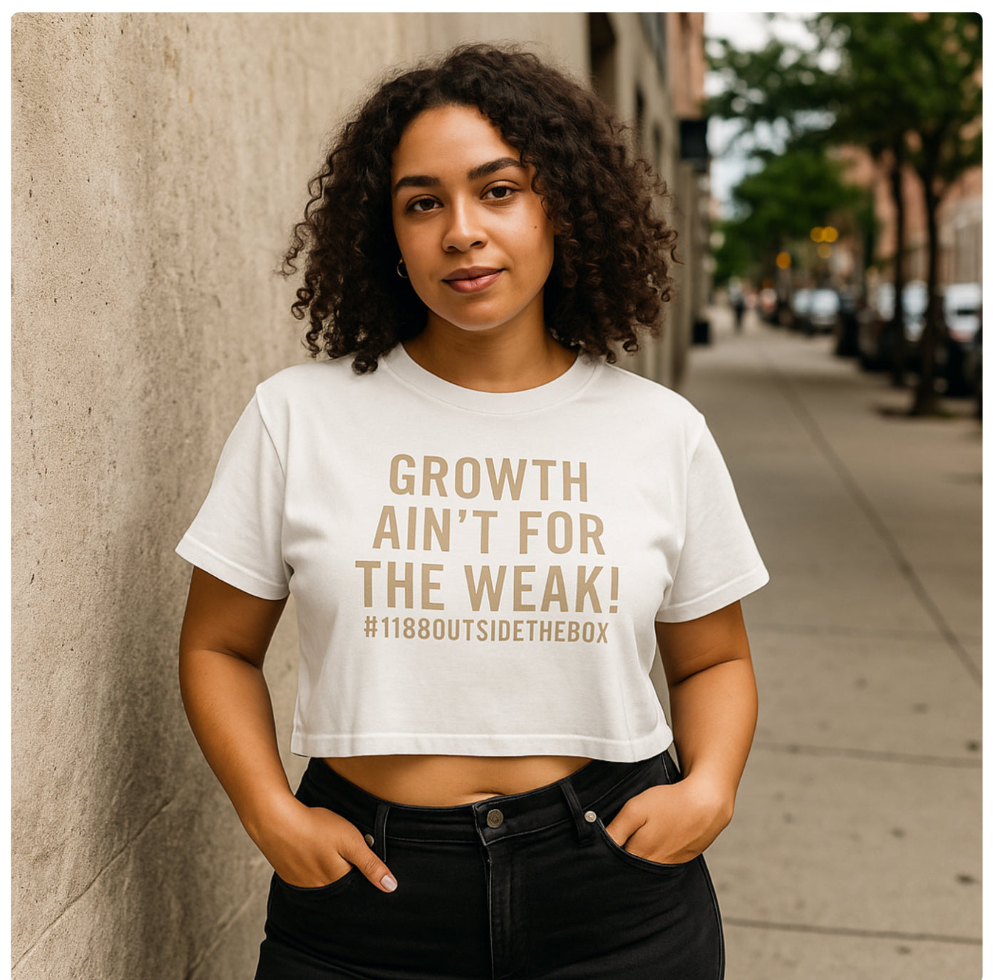 Growth Ain’t For the Weak Women’s Graphic Shirt