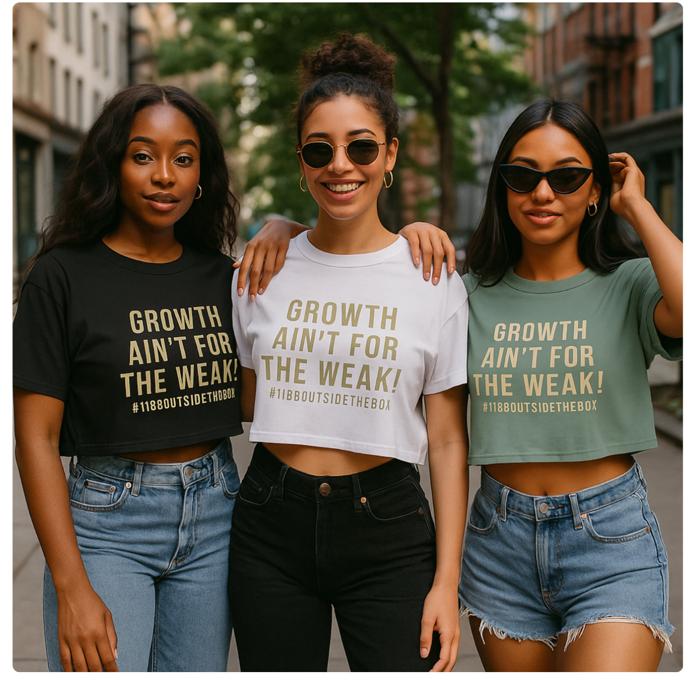 Growth Ain’t For the Weak Women’s Graphic Shirt